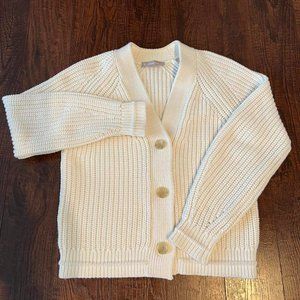 Everlane Textured Cotton Cardigan